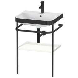 Duravit Happy D.2 c-bonded Metal lavabo konsolu 575 mm Beyaz Süper Mat HP4735O8484