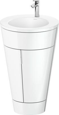 Duravit Starck 1 c-bonded yerden dolap 560 mm Beyaz (parlak) S19512O10850010