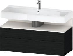 Duravit Studio F. A. Porsche Collection Asma dolap ünitesi 1190 mm Siyah Meşe QA4396084160010