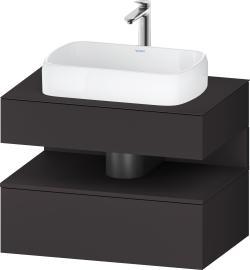 Duravit Studio F. A. Porsche Collection Asma dolap ünitesi 800 mm Grafit Süper Mat QA4730080800010