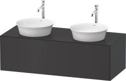 Duravit White Tulip Asma dolap ünitesi 1300 mm Grafit Saten Mat WT4978B58580010