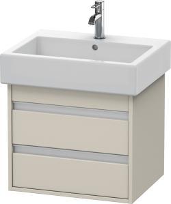 Duravit Ketho Asma dolap ünitesi 550 mm Taupe Dekoru KT663609191