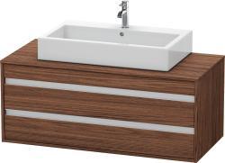 Duravit Ketho Asma dolap ünitesi 1200 mm Koyu Ceviz Dekor KT665602121
