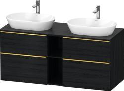 Duravit D-Neo Asma dolap ünitesi 1400 mm Siyah Meşe DE4970B34160000