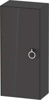 Duravit White Tulip Kısa dolap 400 mm Grafit Parlak WT1323LH1H1