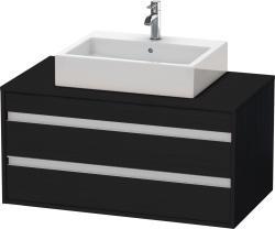 Duravit Ketho Asma dolap ünitesi 1000 mm Siyah Meşe KT665501616