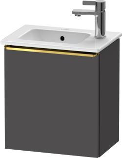 Duravit D-Neo Asma dolap ünitesi 410 mm Grafit Mat DE4259R34490000
