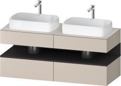 Duravit Studio F. A. Porsche Collection Asma dolap ünitesi 1400 mm Taupe Dekoru QA4767080910000
