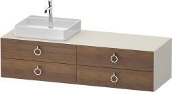 Duravit White Tulip Asma dolap ünitesi 1600 mm Amerikan Ceviz masif WT4995L77390010