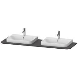 Duravit Happy D.2 Tezgah 1600 mm Grafit Süper Mat HP032HB8080