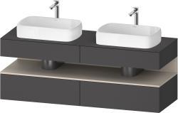 Duravit Studio F. A. Porsche Collection Asma dolap ünitesi 1600 mm Grafit Mat QA4779091490010