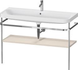 Duravit Happy D.2 c-shape Metal lavabo konsolu 1175 mm Taupe Süper Mat HP4839O83830000
