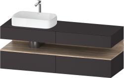 Duravit Studio F. A. Porsche Collection Asma dolap ünitesi 1600 mm Grafit Süper Mat QA4777055800000
