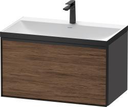 Duravit Vitrium c-bonded Asma dolap 800 mm Koyu Ceviz Dekor VT4286O2149001G