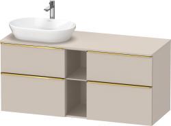 Duravit D-Neo Asma dolap ünitesi 1400 mm Taupe Dekoru DE4970L34910000