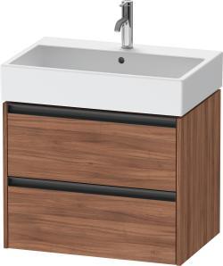 Duravit Ketho.2 Asma dolap ünitesi 684 mm Doğal Ceviz K25276079790000