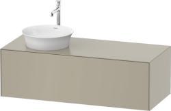 Duravit White Tulip Asma dolap ünitesi Amerikan Ceviz masif Ön yüzey: Amerikan Ceviz Ağacı Mat, Masif ağaç, Gövde: Beyaz İpeksi mat, Boya, Tezgah: Beyaz İpeksi mat, Boya, İç WT4977R77360010
