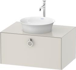 Duravit White Tulip Asma dolap ünitesi 800 mm İskandinav Beyazı Saten Mat Lake WT498003939