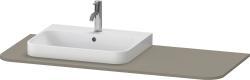 Duravit Happy D.2 Tezgah 1300 mm Taş Grisi Saten Mat Lake HP031KL9292