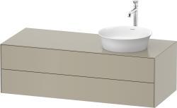 Duravit White Tulip Asma dolap ünitesi 1300 mm Taupe Saten Mat Lake WT4987R6060