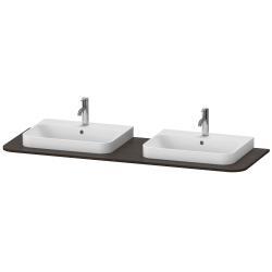 Duravit Happy D.2 Tezgah 1600 mm Fırçalanmış Ceviz HP032HB6969