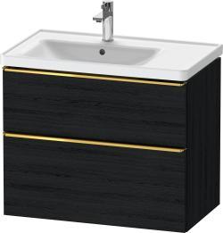 Duravit D-Neo Asma dolap ünitesi 784 mm Siyah Meşe DE4357034160000