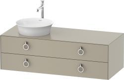 Duravit White Tulip Asma dolap ünitesi 1300 mm Taupe Saten Mat Lake WT4992L60600010