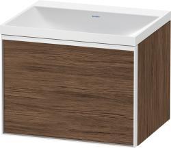 Duravit Vitrium c-bonded Asma dolap 600 mm Koyu Ceviz Dekor VT4285N2121001W