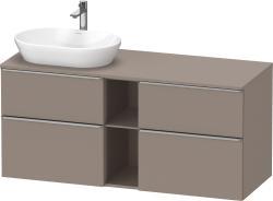 Duravit D-Neo Asma dolap ünitesi 1400 mm Bazalt Mat DE4970L70430000