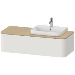 Duravit Happy D.2 Asma dolap ünitesi 1300 mm İskandinav Beyazı Saten Mat Lake HP4942R39390010