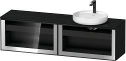 Duravit Vitrium Asma dolap ünitesi 1600 mm Parsol grey Glossy, Glass VT4793R1616000G