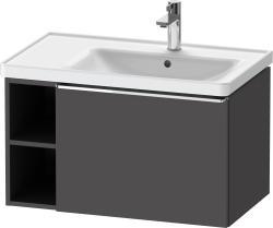 Duravit D-Neo Asma dolap ünitesi 784 mm Grafit Mat DE4257010490000