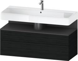 Duravit Studio F. A. Porsche Collection Asma dolap ünitesi 1190 mm Siyah Meşe QA4396049160000