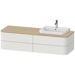 Duravit Happy D.2 Asma dolap ünitesi 1600 mm İskandinav Beyazı Saten Mat Lake HP4963R39390010