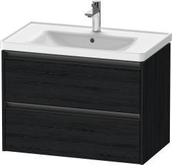 Duravit Ketho.2 Asma dolap ünitesi 784 mm Siyah Meşe K25283016160000