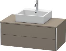 Duravit XSquare Asma dolap ünitesi 1000 mm Flanel Gri Saten Mat Lake