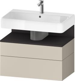 Duravit Studio F. A. Porsche Collection Asma dolap ünitesi 790 mm Taupe Süper Mat QA4394080830000