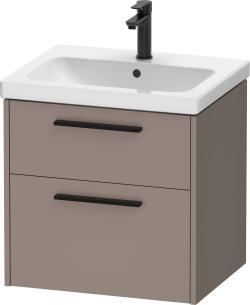 Duravit D-Code Asma dolap ünitesi 584 mm Bazalt Mat DC46700BD430000