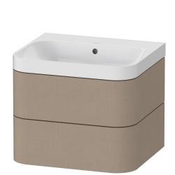 Duravit Happy D.2 c-shaped asma set 575 mm Keten Dekor HP4345N7575