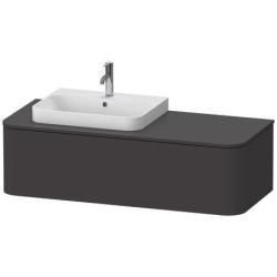 Duravit Happy D.2 Asma dolap ünitesi 1300 mm Grafit Süper Mat HP4942L80800010