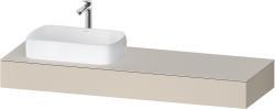 Duravit Studio F. A. Porsche Collection Tezgah 1600 mm Taupe Süper Mat QA4806083830000