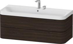 Duravit Happy D.2 c-shaped asma set 1175 mm Fırçalanmış Ceviz HP4349E69690000