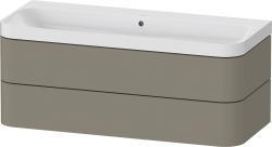 Duravit Happy D.2 c-shaped asma set 1175 mm Taş Grisi Saten Mat Lake HP4349N92920000