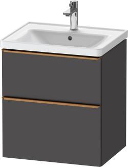 Duravit D-Neo Asma dolap ünitesi 584 mm Grafit Mat DE4359004490000