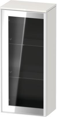Duravit Vitrium Kısa dolap 400 mm Parsol grey Glossy, Glass VT1357L2222001W