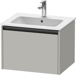 Duravit Ketho.2 Asma dolap ünitesi 610 mm Beton Gri Mat Dekor K25062007070000