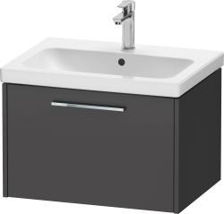 Duravit D-Code Asma dolap ünitesi 634 mm Grafit Mat DC4666010490000