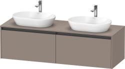 Duravit Ketho.2 Asma dolap ünitesi 1600 mm Bazalt Mat K24889B43430000