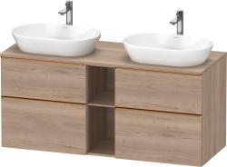 Duravit D-Neo Asma dolap ünitesi 1400 mm Marbeled Oak DE4970B04550000