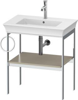 Duravit White Tulip Metal konsol 684 mm Taupe Saten Mat Lake WT4543L6060
